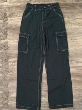 Dark Green Cargo Pants